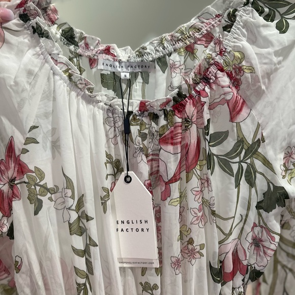 English Factory Floral Long Sleeve Maxi Dress - Picture 5 of 9